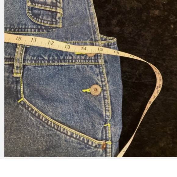 Carolina Blues womens blue denim Overalls size M - Picture 8 of 10